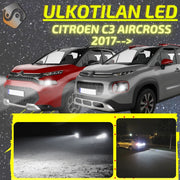 CITROEN C3 AIRCROSS 2017--> KIRKKAAT Ulkoiset LED Valot ; Lähivalot ; Ajovalot ; Peruutusvalot ; MUUT