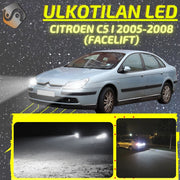 CITROEN C5 I 2005-2008 (FACELIFT) KIRKKAAT Ulkoiset LED Valot ; Lähivalot ; Ajovalot ; Peruutusvalot ; MUUT