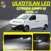 CITROEN JUMPY III 2016--> KIRKKAAT Ulkoiset LED Valot ; Lähivalot ; Ajovalot ; Peruutusvalot ; MUUT