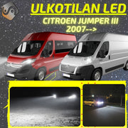 CITROEN JUMPER III 2007--> KIRKKAAT Ulkoiset LED Valot ; Lähivalot ; Ajovalot ; Peruutusvalot ; MUUT