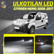 CITROEN Nemo 2008-2017 KIRKKAAT Ulkoiset LED Valot ; Lähivalot ; Ajovalot ; Peruutusvalot ; MUUT