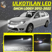 DACIA LODGY 2012-2022 KIRKKAAT Ulkoiset LED Valot ; Lähivalot ; Ajovalot ; Peruutusvalot ; MUUT