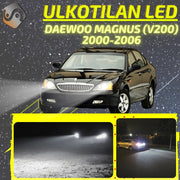 DAEWOO MAGNUS (V200) 2000-2006 KIRKKAAT Ulkoiset LED Valot ; Lähivalot ; Ajovalot ; Peruutusvalot ; MUUT