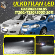 DAEWOO KALOS (T200) 2002-2011 KIRKKAAT Ulkoiset LED Valot ; Lähivalot ; Ajovalot ; Peruutusvalot ; MUUT