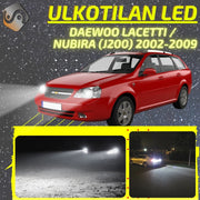 DAEWOO LACETTI (J200) 2002-2011 KIRKKAAT Ulkoiset LED Valot ; Lähivalot ; Ajovalot ; Peruutusvalot ; MUUT