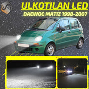 DAEWOO MATIZ 1998-2007 KIRKKAAT Ulkoiset LED Valot ; Lähivalot ; Ajovalot ; Peruutusvalot ; MUUT