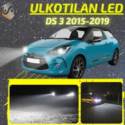 DS 3 2015-2019 KIRKKAAT Ulkoiset LED Valot ; Lähivalot ; Ajovalot ; Peruutusvalot ; MUUT