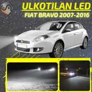 FIAT BRAVO II 2007-2014 KIRKKAAT Ulkoiset LED Valot ; Lähivalot ; Ajovalot ; Peruutusvalot ; MUUT