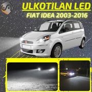 FIAT IDEA 2003-2012 KIRKKAAT Ulkoiset LED Valot ; Lähivalot ; Ajovalot ; Peruutusvalot ; MUUT