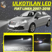 FIAT LINEA 2007-2018 KIRKKAAT Ulkoiset LED Valot ; Lähivalot ; Ajovalot ; Peruutusvalot ; MUUT