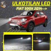 FIAT 500X 2014--> KIRKKAAT Ulkoiset LED Valot ; Lähivalot ; Ajovalot ; Peruutusvalot ; MUUT