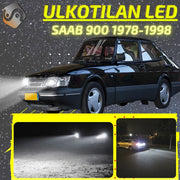 SAAB 900 1978-1998 KIRKKAAT Ulkoiset LED Valot ; Lähivalot ; Ajovalot ; Peruutusvalot ; MUUT