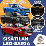 Toyota Hilux / TruckMasters OX (MK8) Sisätilan LED -sarja ;x5