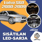 Volvo S60 Sisätilan LED -sarja ;19 -osainen