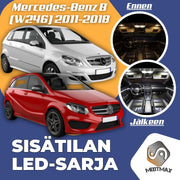 Mercedes-Benz B (W246) Sisätilan LED -sarja ;x15