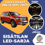 Ford Everest (MK2) Sisätilan LED -sarja ;x8