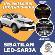 Renault Captur (MK1) Sisätilan LED -sarja ;12 -osainen