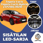 Toyota Yaris (XP210) Sisätilan LED -sarja ;x9