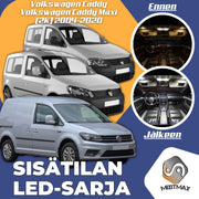 Volkswagen Caddy (2K) Sisätilan LED -sarja ;12 -osainen