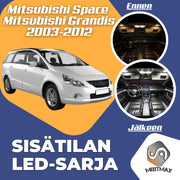 Mitsubishi Space Sisätilan LED -sarja ;x18