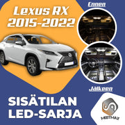 Lexus RX (AL20) Sisätilan LED -sarja ;9 -osainen