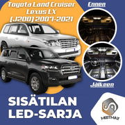 Toyota Land Cruiser (J200) Sisätilan LED -sarja ;x17