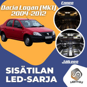 Dacia Logan I Sisätilan LED -sarja ;x7