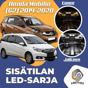 Honda Mobilio ( G2 ) Sisätilan LED -sarja ;x4