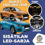 Audi Q3 (8U) Sisätilan LED -sarja ;x10