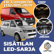 Volkswagen Transporter (T6) Sisätilan LED -sarja ;x15