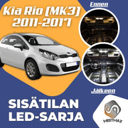 Kia Rio (UB) Sisätilan LED -sarja ;9 -osainen