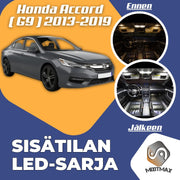 Honda Accord (G9) Sisätilan LED -sarja ;17 -osainen