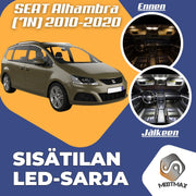 Seat Alhambra (7N) Sisätilan LED -sarja ;23 -osainen