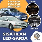 Volvo S40 / V40 Sisätilan LED -sarja ;16 -osainen