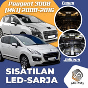 Peugeot 3008 (MK1) Sisätilan LED -sarja ;x16