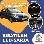 Toyota Corolla Verso (MK2) Sisätilan LED -sarja ;x7