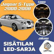 Jaguar S-Type Sisätilan LED -sarja ;19 -osainen