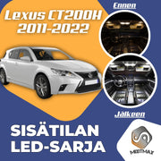 Lexus CT 200h Sisätilan LED -sarja ;10 -osainen