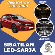 Opel Astra K Sisätilan LED -sarja ;13 -osainen