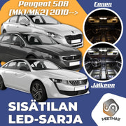 Peugeot 508 Sisätilan LED -sarja ;19 -osainen