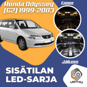 Honda Odyssey (G2) Sisätilan LED -sarja ;x17