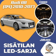 Audi A8 (4H) Sisätilan LED -sarja ;10 -osainen