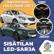 Opel Insignia (MK1) Sisätilan LED -sarja ;x25