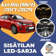 Kia Rio (YB) Sisätilan LED -sarja ;9 -osainen