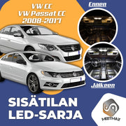 Volkswagen CC Sisätilan LED -sarja ;12 -osainen