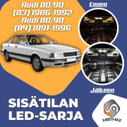 Audi 80 / 90 Sisätilan LED -sarja ;11 -osainen