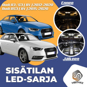 Audi A3/S3 (8V) Sisätilan LED -sarja ;11 -osainen