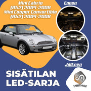 Mini Cabrio (R52) Sisätilan LED -sarja ;x9