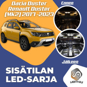 Dacia Duster II Sisätilan LED -sarja ;x7