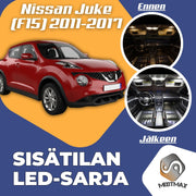 Nissan Juke (F15) Sisätilan LED -sarja ;10 -osainen